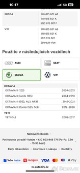 Zadní brzdy Octavia 3 - 6