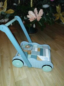Vozík s kostkami Little Dutch - 6