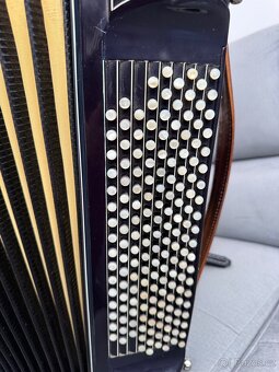 Akordeon Harmonika Organola 4 hlas,178 basu, B-griff - 6
