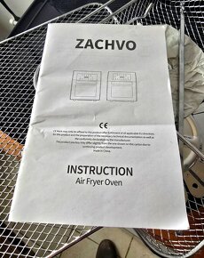 Horkovzdušná fritéza XXL ZACHVO AIR FRYER - 6