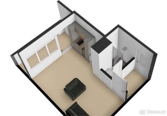 Pronájem bytu 1+kk 23 m², J. Hory - 6