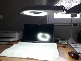Stolní lampa s lupou LED - 6