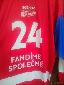 Hokejový dres - Česká republika velikost 2XL- nový, - 6