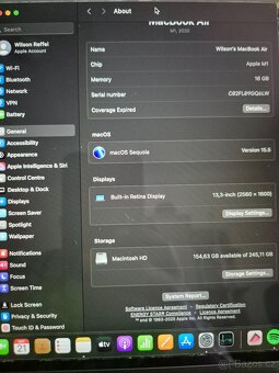 Macbook Air 13"M1 2020 CZ 256GB/16G RAM + Magic Mouse - 6