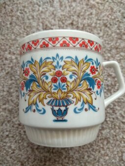Nová sada retro hrnků Dubí Czechoslovakia - 6 ks - 6