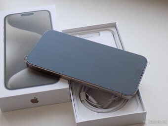 APPLE iPhone 15 Pro MAX 256GB Přírodní titan - ZÁRUKA - TOP - 6