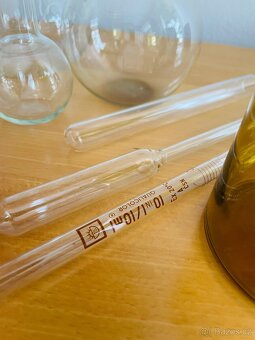 Chemické, laboratorni sklo – sada - 6