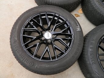 alu kola 5x108 r18+celoroční pneu - 6