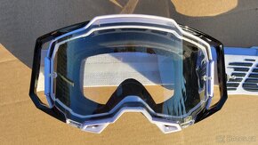Motokrosové brýle značky 100% Armega bílé - 6