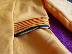 Dámské žluté sako na zip - 6