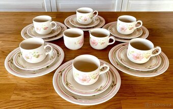 Starý krásný anglický snídaňový porcelán - 6