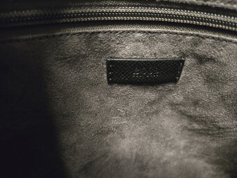 Pánská kožená taška Hugo Boss, originál černá NOVÁ - 6