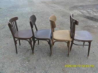 Prodám dřevěné a plastové židle - 6