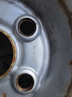 Volkswagen T5, T6 - plechové disky 16", - 6