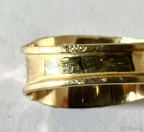 Zlatý pánský prsten-zlato 585/1000 (14 kt),8,45g - 6