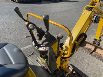 Minibagr Yanmar SV08 rychloupínač 4x lžíce. TOP - 6
