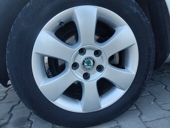 ORIGINÁL AL KOLA ŠKODA OCTAVIE R16 ET50 - 6