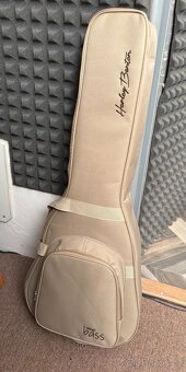 Akustická baskytara Harley Benton GS-Travel-E Bass Mahog - 6