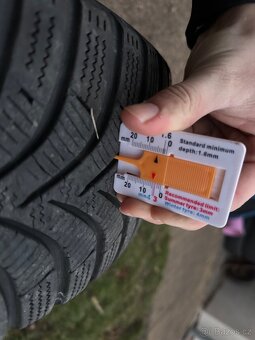 Alu Kola 5x100 R16 6,5J 16H2 ET 35, 205/55R16 91H ZIMNÍ SADA - 6