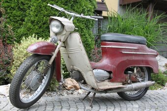 Jawa 50/20 r.v.1968 motor v chodu, lak původní - 6