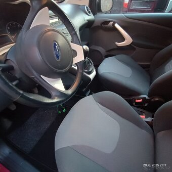 Ford KA 1.3i rok 2009, klima,PC, serviska dovoz D - 6