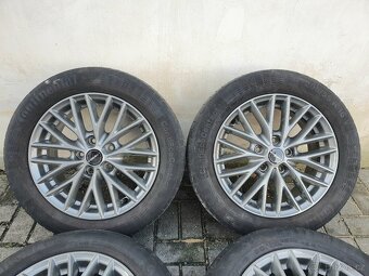 Alu kola 5x112 r16 7j et50 letni pneu 205/55/16 - 6
