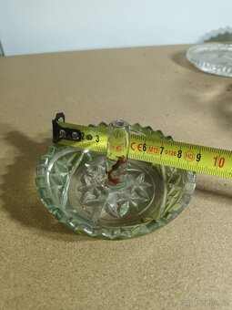 Sada parfémových flakonů, zelené sklo - 6