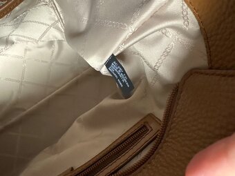 Michael Kors Beck hnědá kožená kabelka - 6