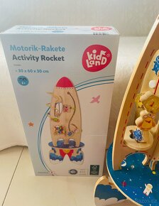 Dřevěná motorická raketa - 6