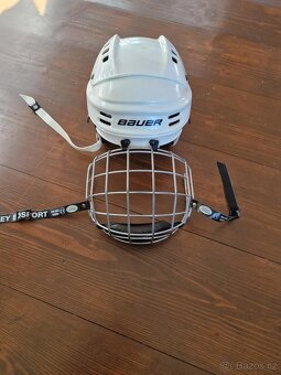 Dětská hokejová helma BAUER s košíkem 52/57 - 6