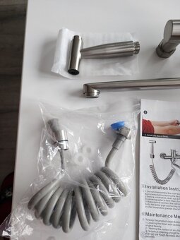 Nástěnná kuchyňská baterie SUS304 se sprškou - 6
