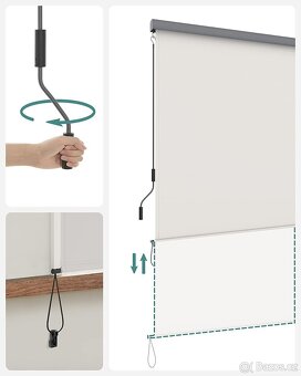 Vertikální markýza 2 - 140x250cm - 6