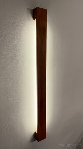 Designové světlo na stěnu (masiv - buk) - 6