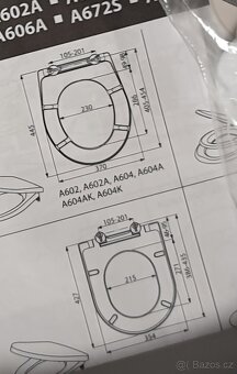 WC Sedátko Alcadrain A604 - 6