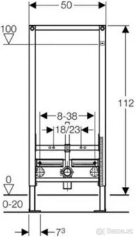 Geberit Duofix Předstěnový WC modul 111.510.00.1 - 6