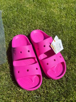 Nazouvaky Crocs ruzove vel 41-42 - 6