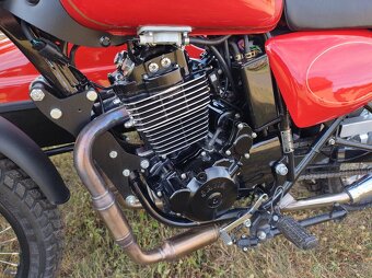 Jawa 350 OHC Scrambler + sidecar Velorex 562 - 6