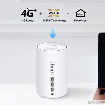 Predám TP-Link Deco X50-4G(1-pack), WiFi 6 Gigabit mesh syst - 6