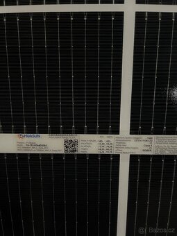 Solární panel 565wp Huasun bifacial Silver/ frame - 6