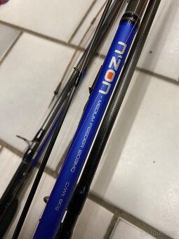 2x prut Daiwa Nzon Feeder Medium a 2x Shimano DL4000 FB - 6