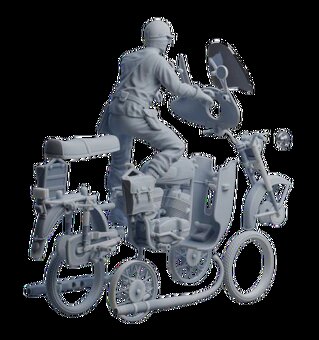 Jawa 350 typ 634 VB 1:18 - 6