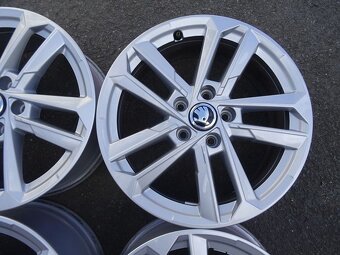 Alu disky originál Škoda, 17", 5x112, ET 43 , šířka 6,5J - 6