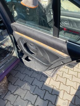 BMW E39 sedan kožené tapce/ cele dveře/ dekor - 6