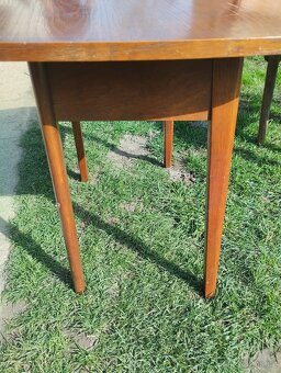 Retro stolek s otočnou deskou, stůl - 6