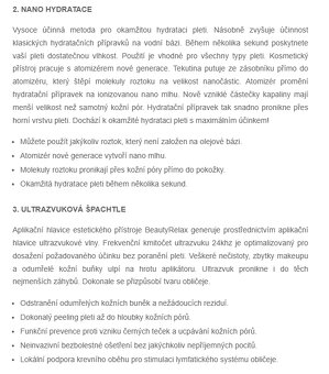 Kosmetický multifunkční přístroj BeautyRelax AntiAge Oxygen - 6