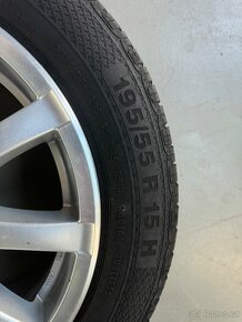 ALU kola Ronal 5x100 s letními pneumatikami 195/55 R15 - 6