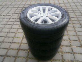 LETNÍ ALU KOLA 5 X 112 ŠKODA ORIGINÁL215 60 16 - 6