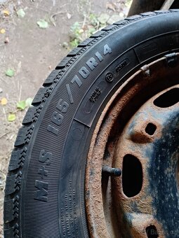 165/70 R14 zimní Sava Škoda Fabia I - 6