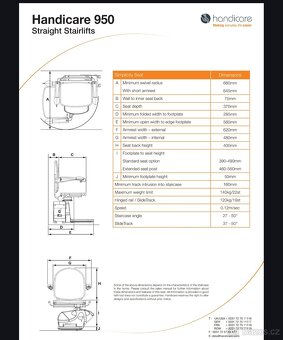 Schodišťová sedačka výtah + montáž - 6
