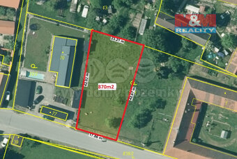 Prodej pozemku k bydlení, 870 m², Vlkovice u Lišova - 6